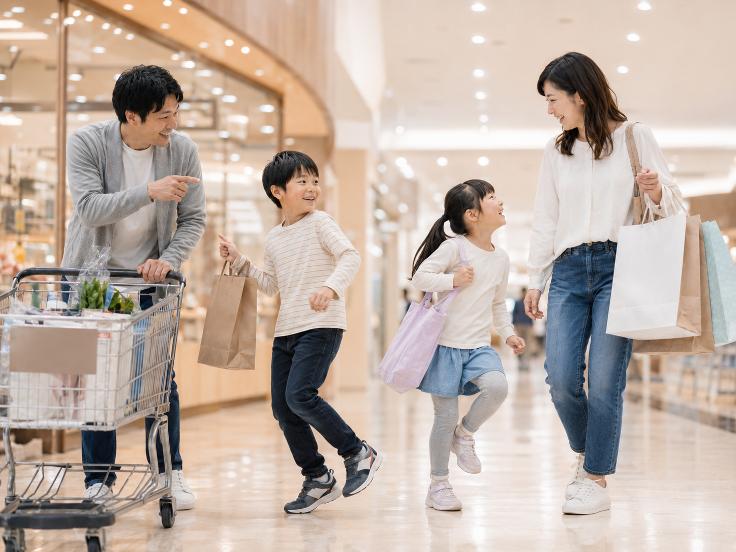 イオンでお買い物